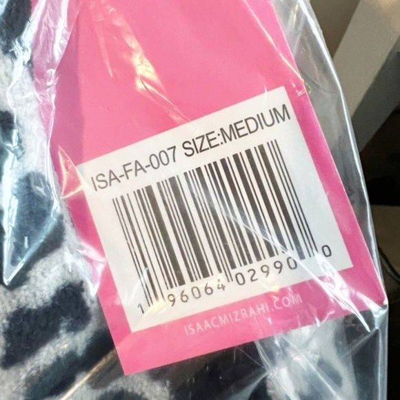 ISAAC MIZRAHI | Leopard Print Fleece Fuzzy Cozy Slipper Size Medium NWT - Picture 4 of 4